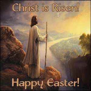 Christ is risen Happy Easter