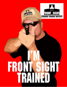front sight trained
