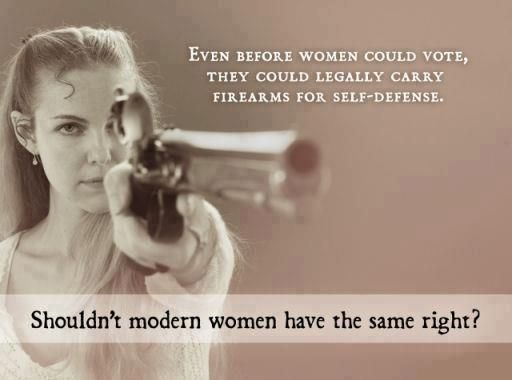 women right to vote right to bear arms 19th amendment