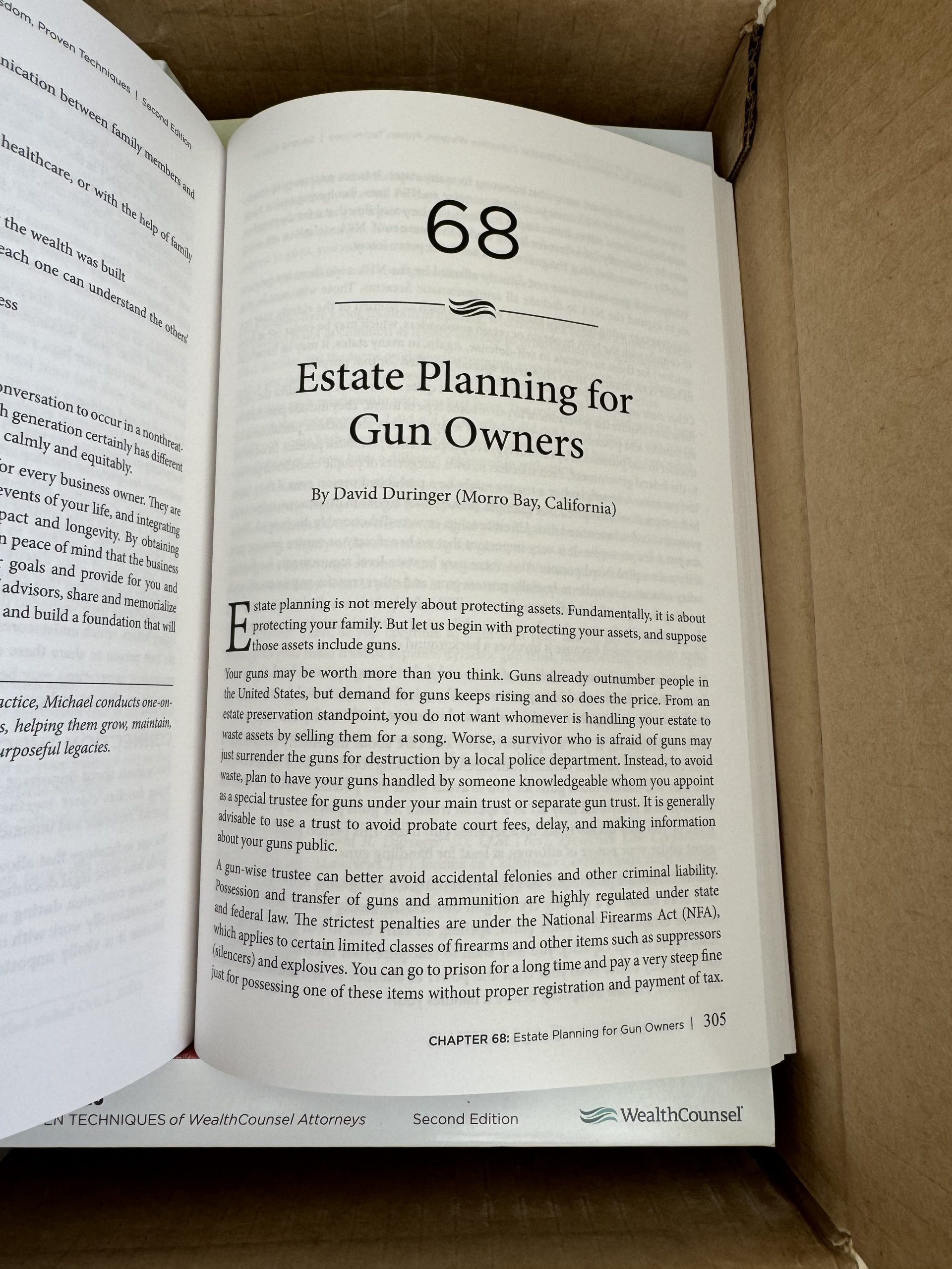 estate planning for gun owners